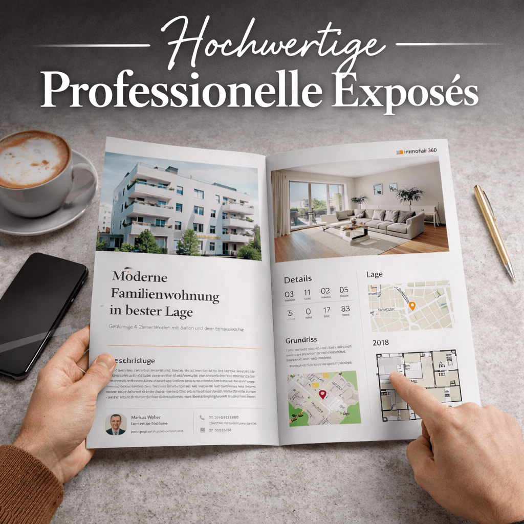 Hochwertige Professionelle Exposés