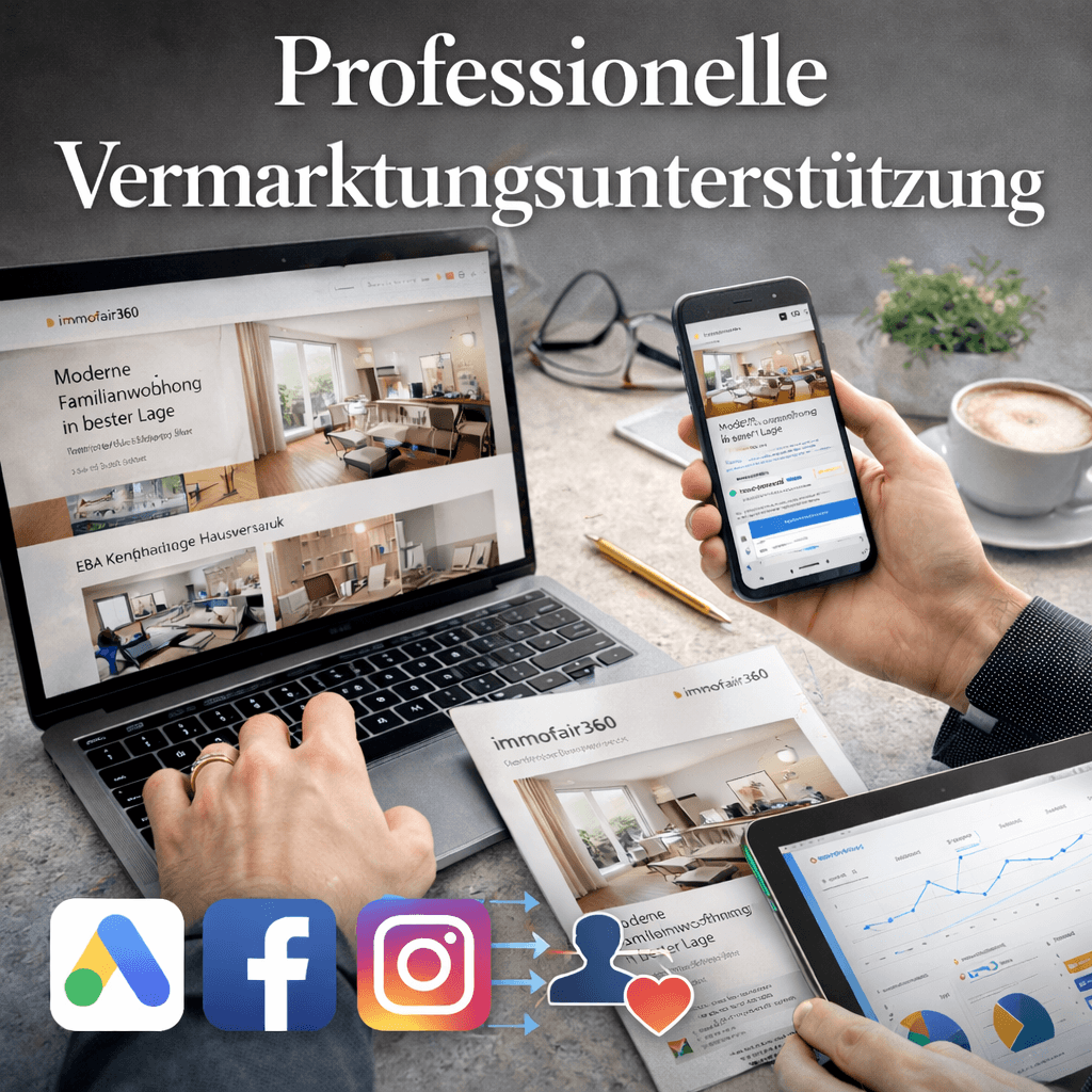 Professionelle Vermarktungsunterstützung